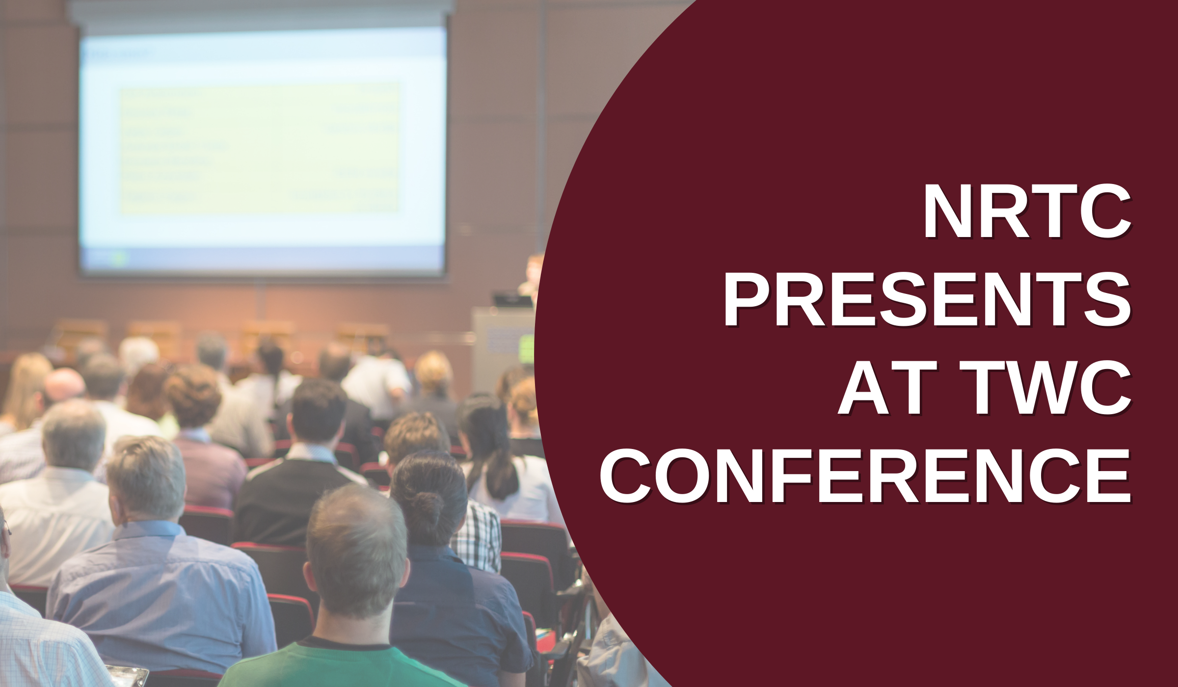 NRTC on Blindness and Low Vision Presents at TWC Conference